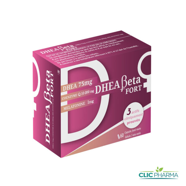 DHEA BETA FORT 75mg (60 GELULES)