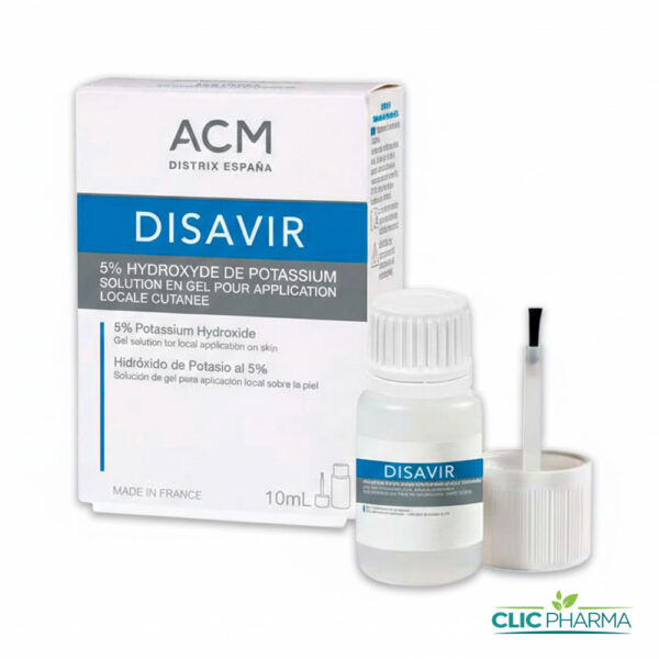 DISAVIR 5% HYDROXYDE POTASSIUM 10ML
