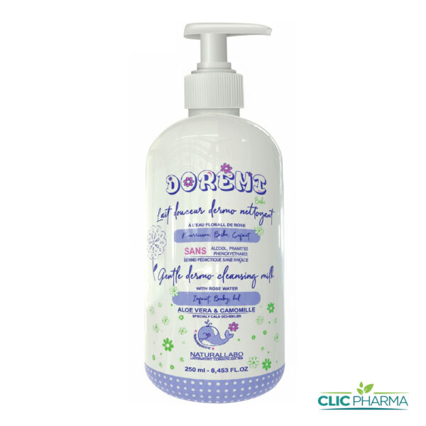 DOREMI LAIT DOUCEUR DERMO NETTOYANT 250ML