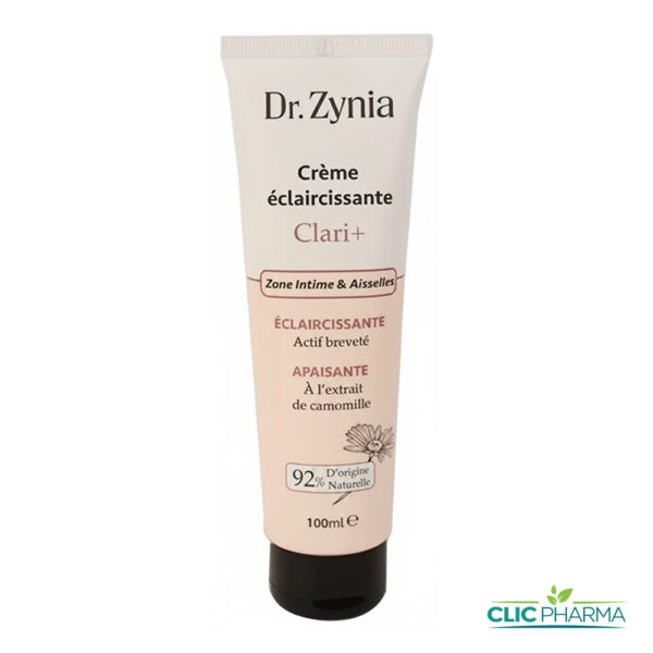 DR ZYNIA CREME ECLAIRCISSANTE ZONE INTIME CLARI+ 100ML