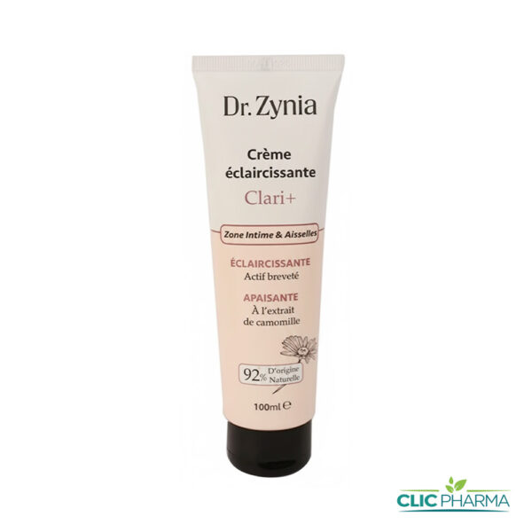 DR ZYNIA CREME ECLAIRCISSANTE ZONE INTIME CLARI+ 100ML