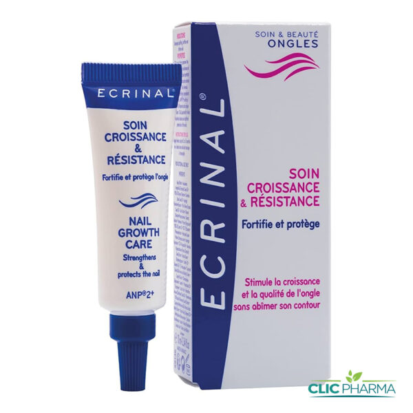 ECRINAL CREME POUR LES ONGLES SOIN CROISSANCE ET RESISTANCE 10ML