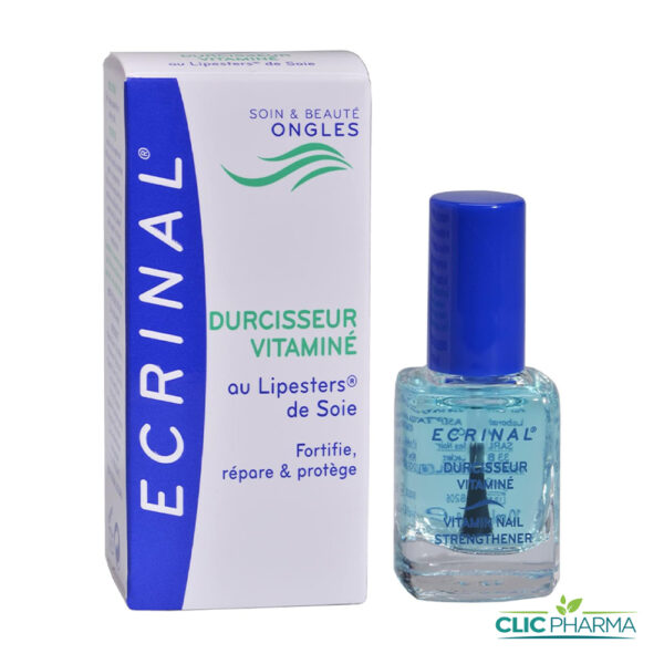 ECRINAL DURCISSEUR POUR LES ONGLES VITAMINE AU LIPESTERS DE SOIE 10ML