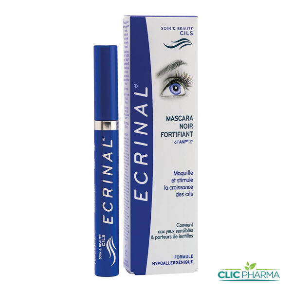 ECRINAL MASCARA NOIR FORTIFIANT 9ml