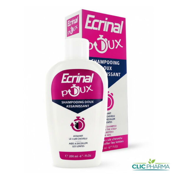ECRINAL SHAMPOING ANTI-POUX DOUX ASSAINISSANT 200ML