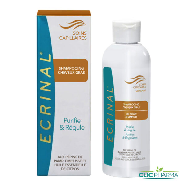 ECRINAL SHAMPOING CHEVEUX GRAS 200ML