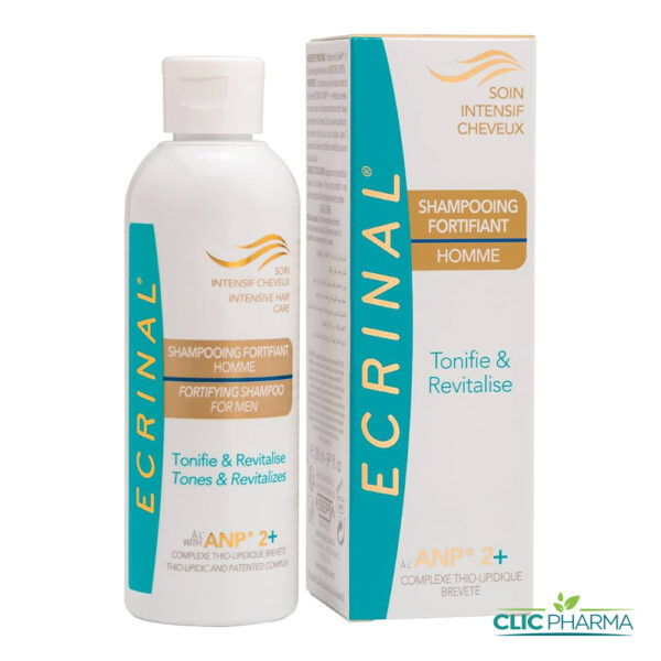 ECRINAL SHAMPOING FORTIFIANT HOMME 200ML