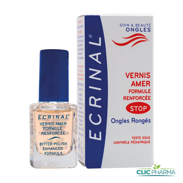 ECRINAL VERNIS AMER POUR ONGLES 10ML