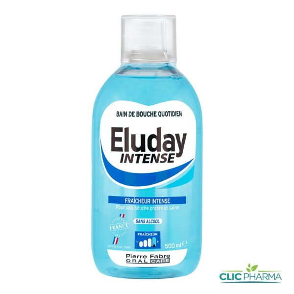 ELUDAY INTENSE BAIN DE BOUCHE FRAICHEUR 500ML