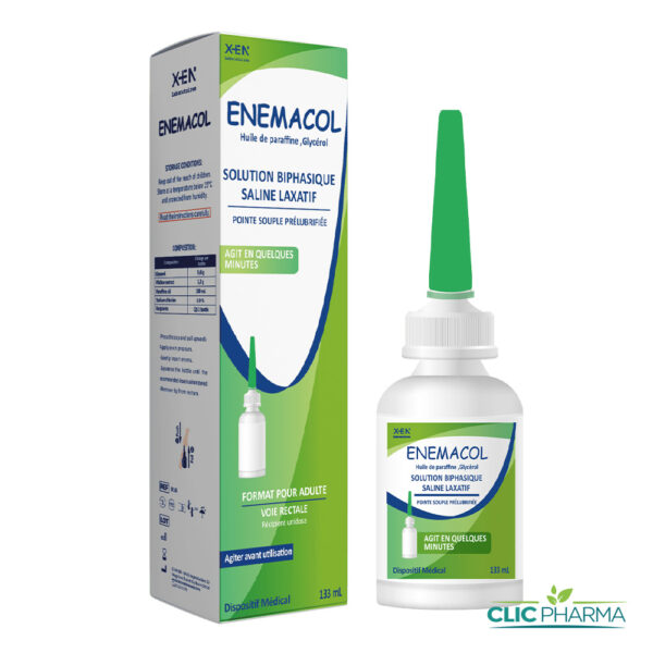 XEN ENEMACOL BIPHASIC SOLUTION 133ML