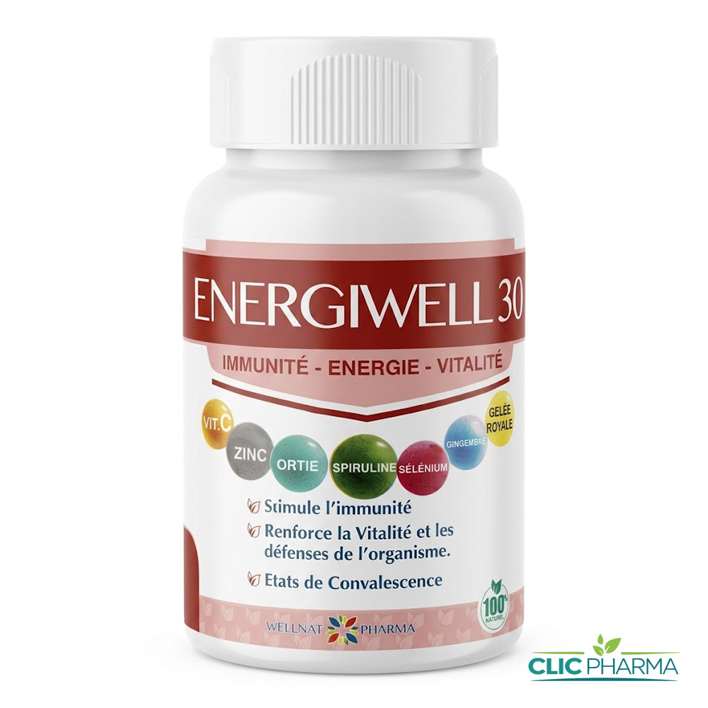 ENERGIWELL IMMUNITE GELULES B 30