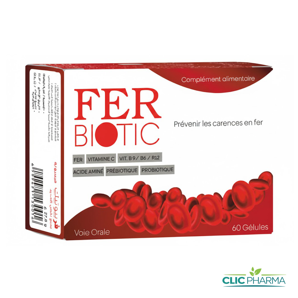 FERBIOTIC GELULES B60
