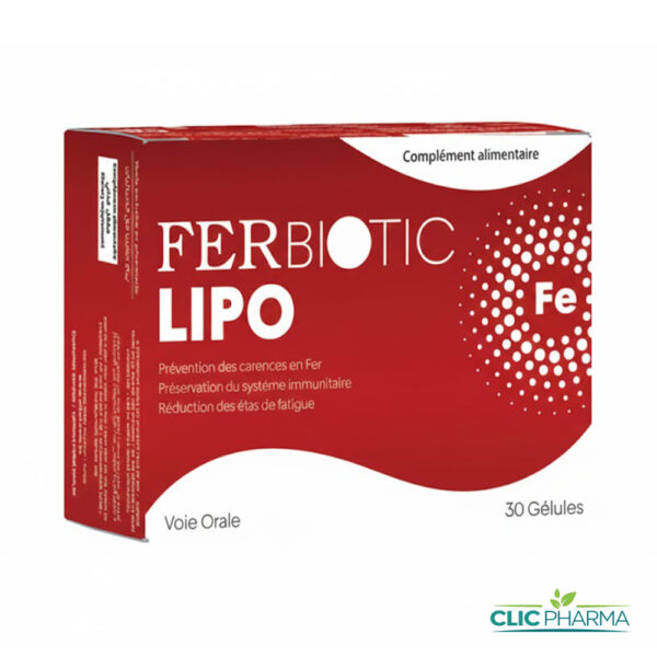 FERBIOTIC LIPO (30 GELULES)