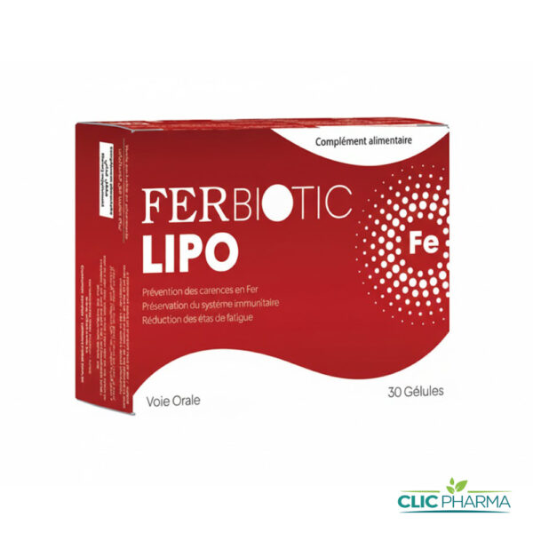FERBIOTIC LIPO (30 GELULES)