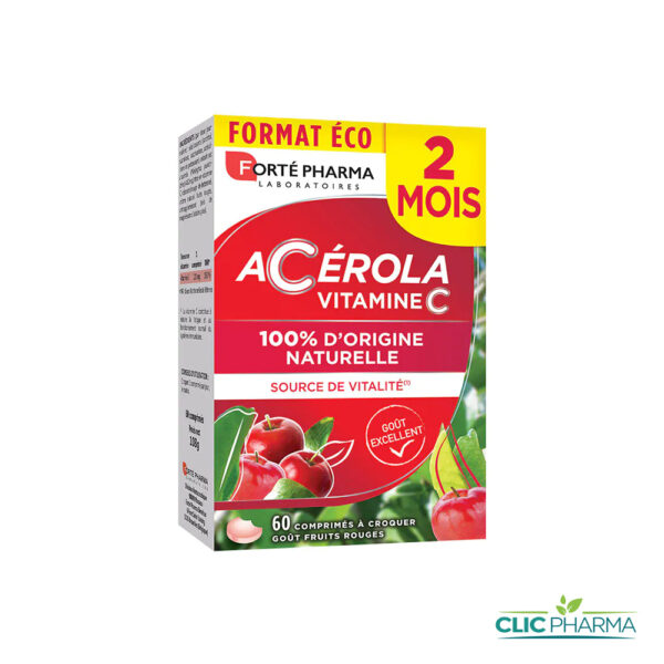 FORTE PHARMA ACEROLA (60 COMPRIMES A CROQUER)