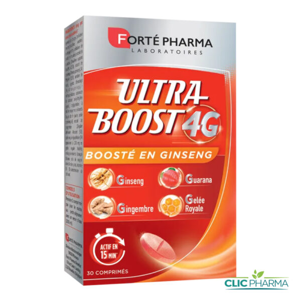 FORTE PHARMA ULTRA BOOST 4G (30 COMPRIMES)