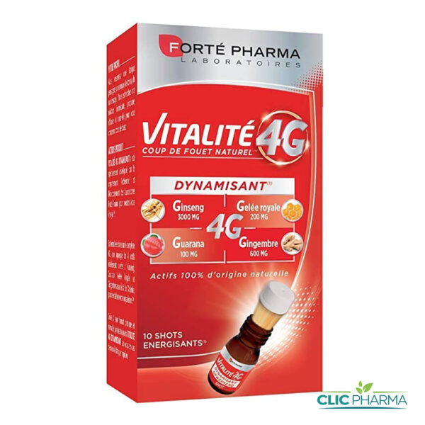 FORTE PHARMA VITALITE 4G DYNAMISANT (10 SHOTS)