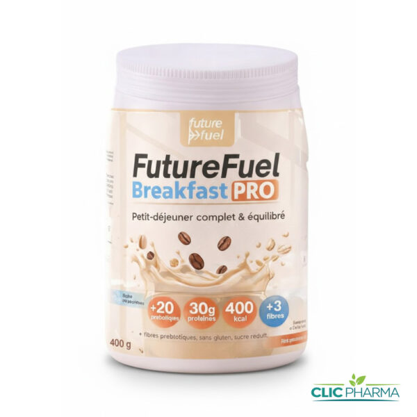 FUTUREFUEL BREAKFAST PRO POUDRE PETIT DEJEUNER CAFE 400MG