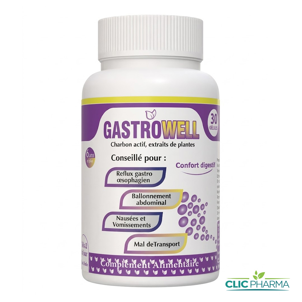 GASTROWELL CONFORT DIGESTIF GELULES B 30