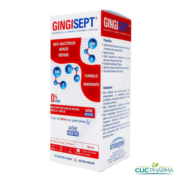 GINGISEPT BAIN DE BOUCHE 250ML