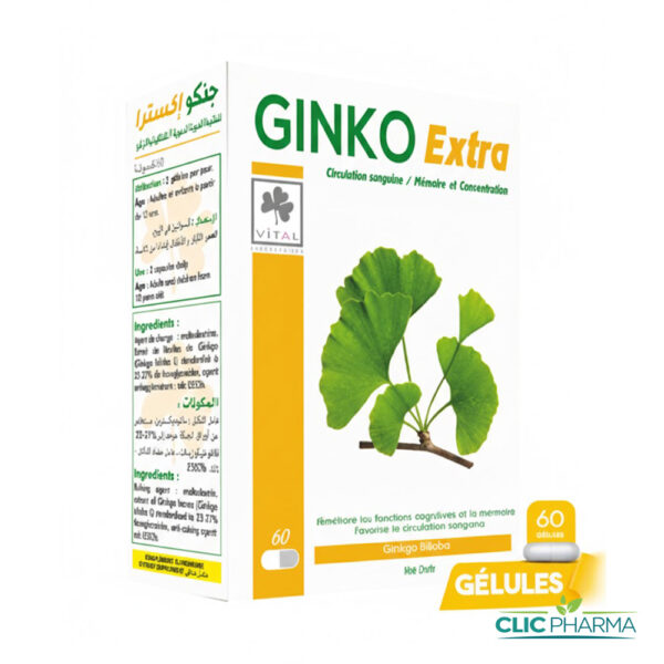 GINKO EXTRA (60 GELULES)