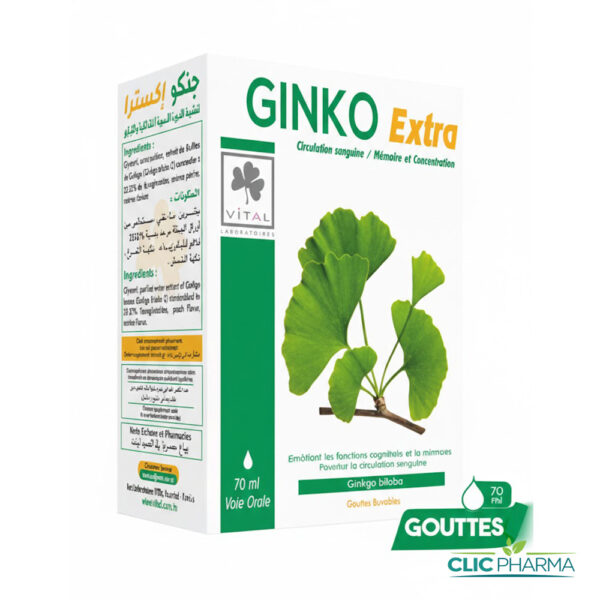GINKO EXTRA GOUTTES 70ML