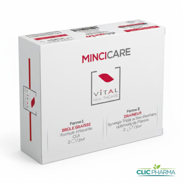 MINCICARE BRULE GRAISSE DRAINEUR (60 GELULES)