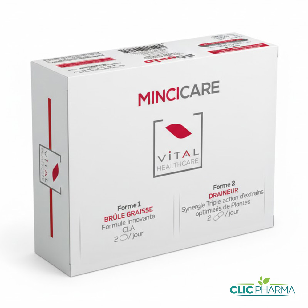 HEALTHCARE MINCICARE BRULE GRAISSE DRAINEUR GELULES B 60