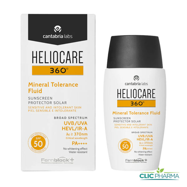 HELIOCARE 360° MINERAL TOLERANCE FLUID SPF50+ 50ML