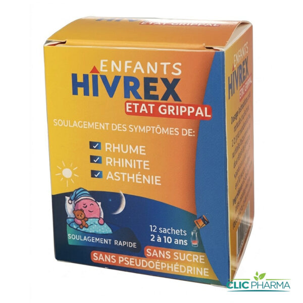 XEN HIVREX ETAT GRIPPAL ENFANTS (12 SACHETS)