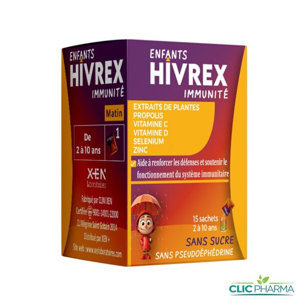 HIVREX IMMUNITE ENFANTS (15 SACHETS)