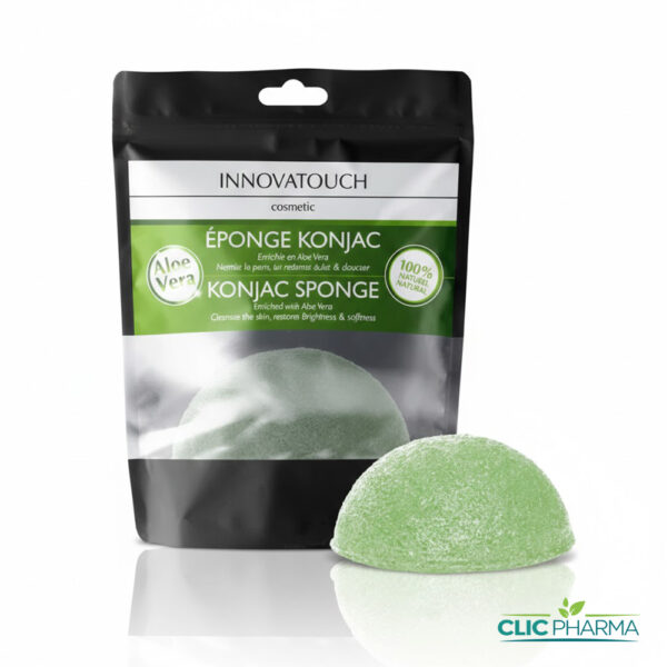 INNOVATOUCH EPONGE KONJAC A L'ALOE VERA