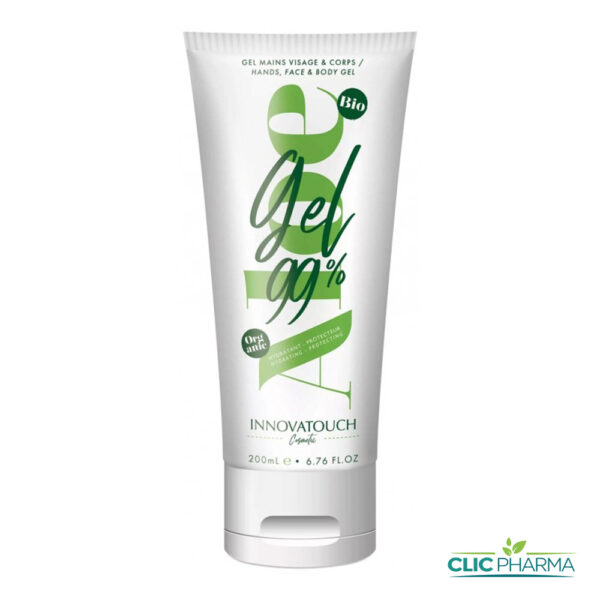 INNOVATOUCH GEL HYDRATANT BIO 99% A L'ALOE VERA 200ML