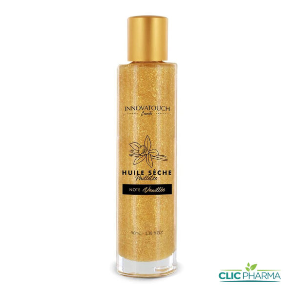 INNOVATOUCH HUILE SECHE PAILLETEE NOTE DES VANILLEE 50ML