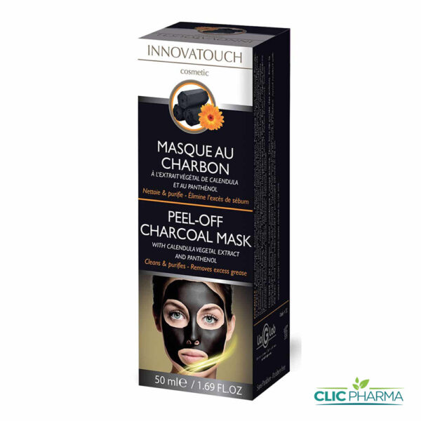 INNOVATOUCH MASQUE PEEL-OFF AU CHARBON 50ML
