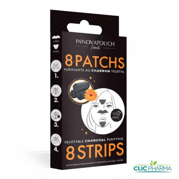 INNOVATOUCH 8 PATCHS PURIFIANTS AU CHARBON