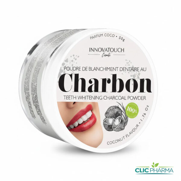 INNOVATOUCH POUDRE DE BLANCHIMENT AU CHARBON DE COCO 50GR