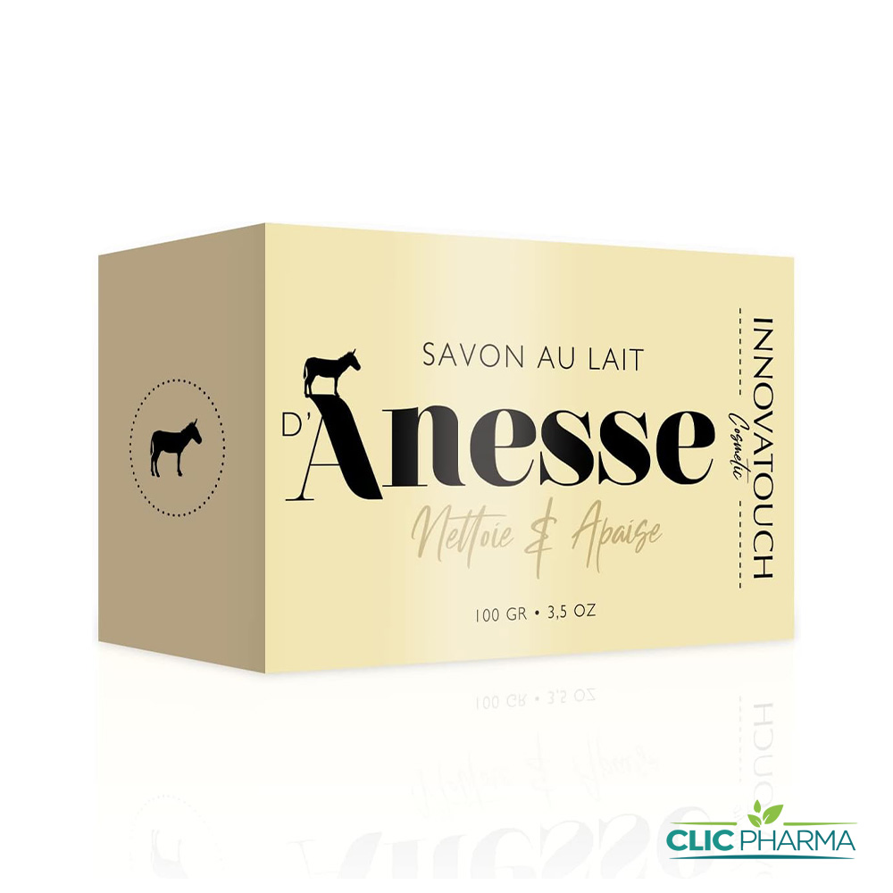 INNOVATOUCH SAVON LAIT D'ANESSE 100G