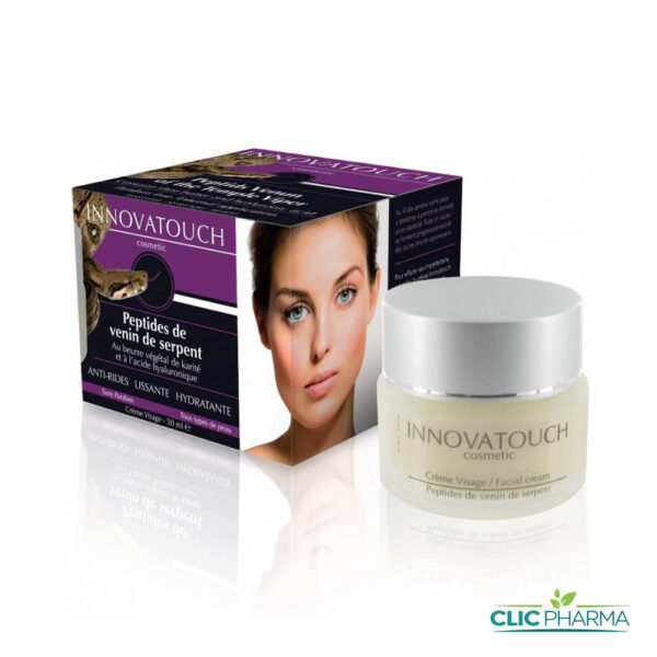 INNOVATOUCH CREME VISAGE AU PEPTIDES DE VENIN DE SERPENT 50 ML
