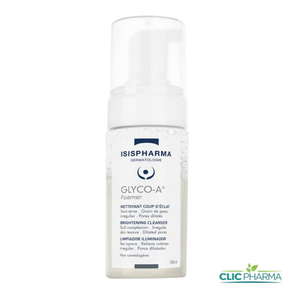 ISIS PHARMA GLYCO-A MOUSSE NETTOYANTE COUP D'ECLAT 100ML