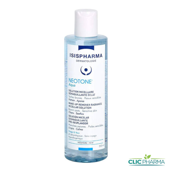 ISIS PHARMA NEOTONE AQUA SOLUTION MICELLAIRE DEMAQUILLANTE ECLAT 250ML