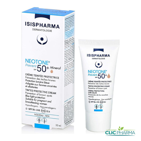 ISIS PHARMA NEOTONE PREVENT CREME TEINTEE PROTECTRICE SPF50+ 30ML