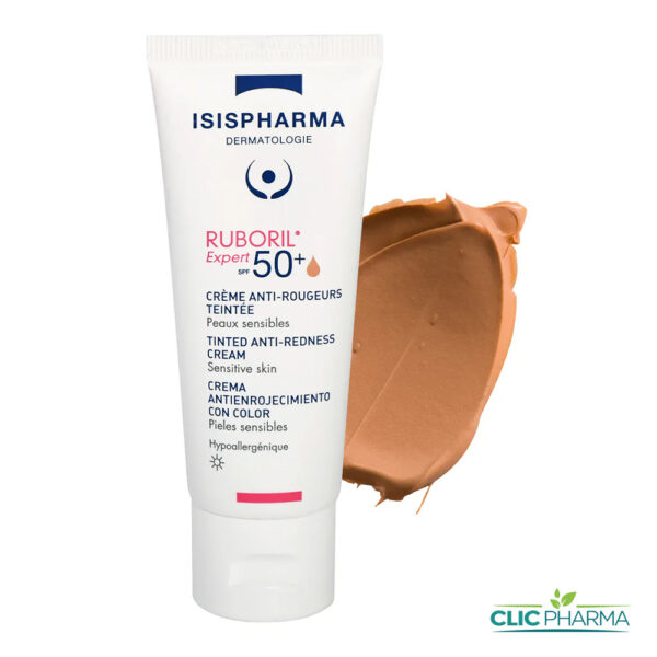 ISIS PHARMA RUBORIL EXPERT CREME ANTI-ROUGEURES TEINTES SPF50+ 40ML