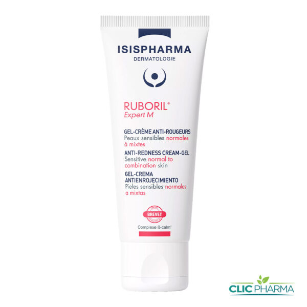 ISIS PHARMA RUBORIL EXPERT M GEL CREME ANTI-ROUGEURS 40ML