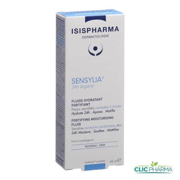 ISIS PHARMA SENSYLIA 24H LEGERE FLUIDE HYDRATANT FORTIFIANT 40ML