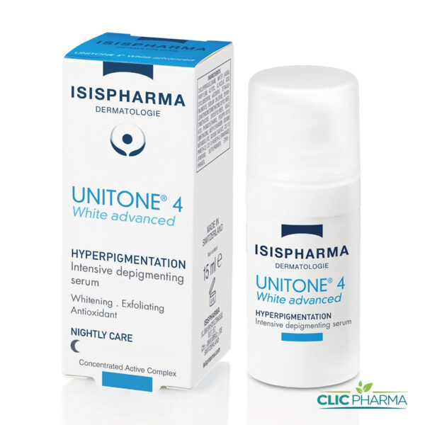 ISIS PHARMA UNITONE 4 WHITE ADVANCED HYPERPIGMENTATION SERUM 15ML