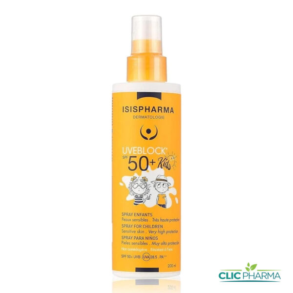 ISIS PHARMA UVEBLOCK SPRAY ENFANTS SPF50+ 200ML