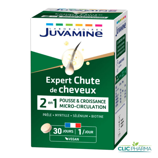 JUVAMINE EXPERT CHUTE DE CHEVEUX POUSSE+CROISSANCE (30 COMPRIMES)