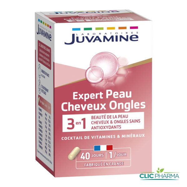JUVAMINE EXPERT PEAU CHEVEUX ONGLES (40 GELULES)