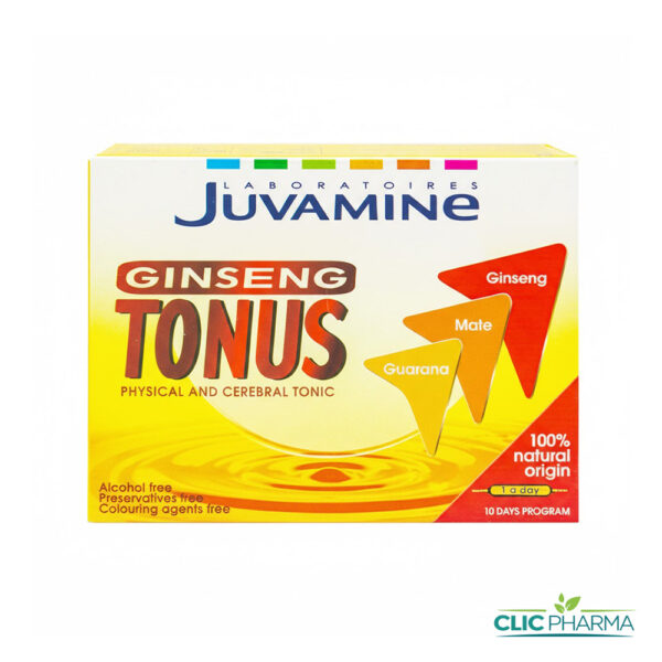 JUVAMINE GINSENG TONUS (10 AMPOULES)